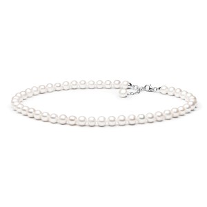 Colier perle naturale albe si argint 40 cm DiAmanti FARW685-C-G (Argint 925‰ 1,3 g.)
